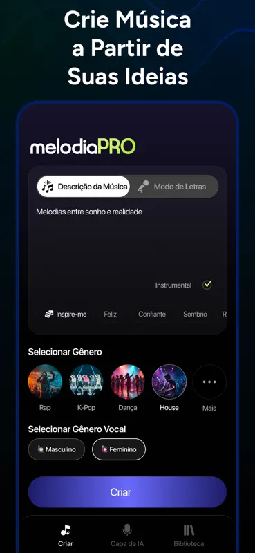 Melodia - Música com IA screenshot 5 of 7