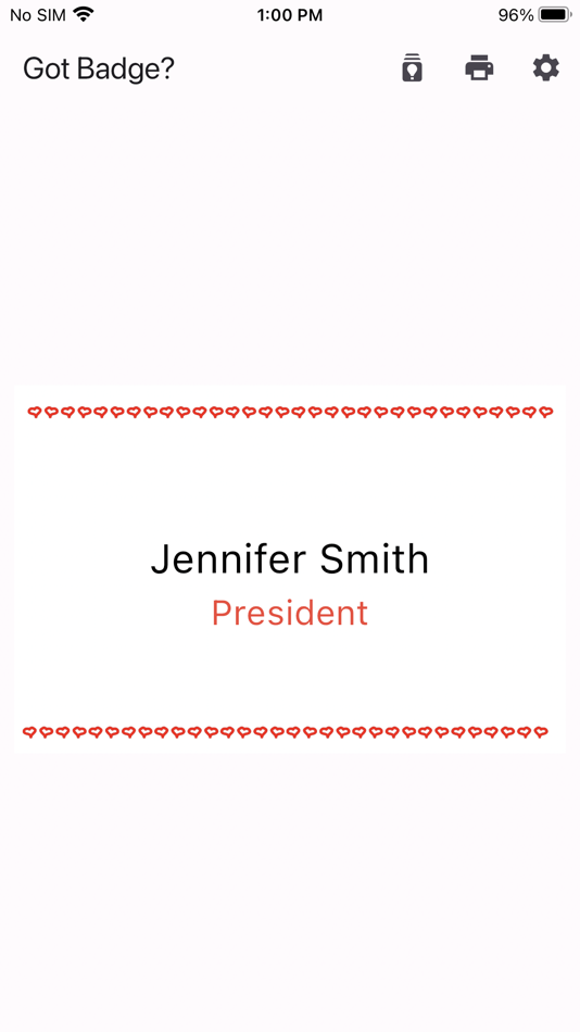 #2. Quick Name Badge (iOS) 由: Supplier Relations US, LLC.