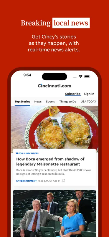 Cincinnati.com: The Enquirer screenshot 1 of 7