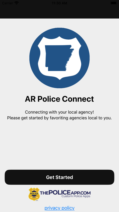 Arkansas Police Connect Screenshot