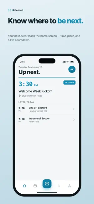 iAttended screenshot 1