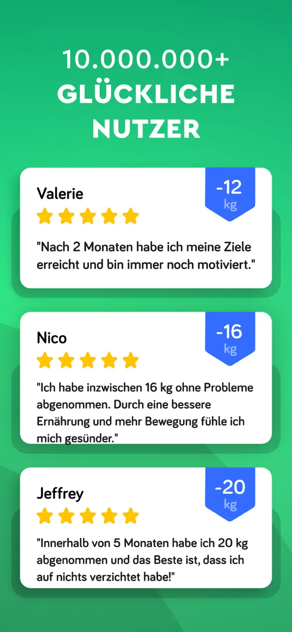 Kalorien Zähler Abnehmen Arise iPhone App Screenshot 4 – Gesundheit & Fitness