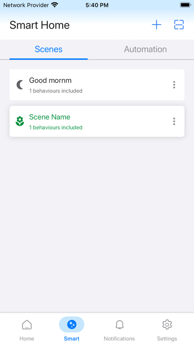 EcoNet Smart Home Screenshot