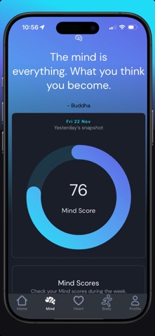 Bvoy: Stress & Sleep Tracker Screenshot 4 of 9