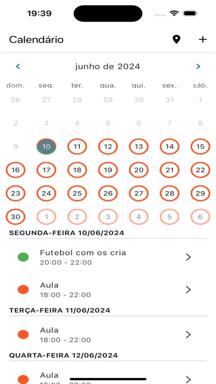 Calendário Fácil