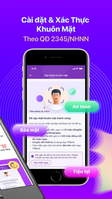 Screenshot #2 pour TPBank Mobile