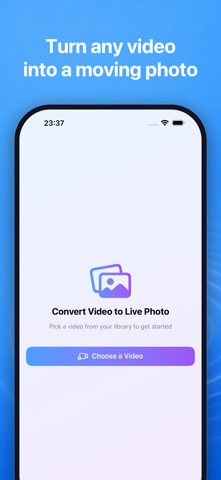 LiveMaker: Video to Photo iPhone screenshot