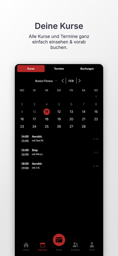 Butzis Fitness screenshot 3