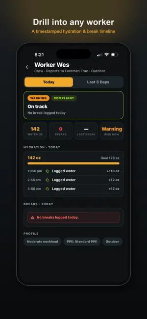 HeatSafe screenshot 3