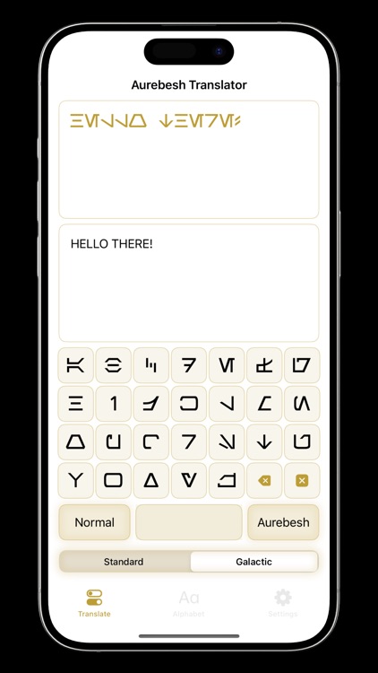 Aurebesh Translator screenshot-7