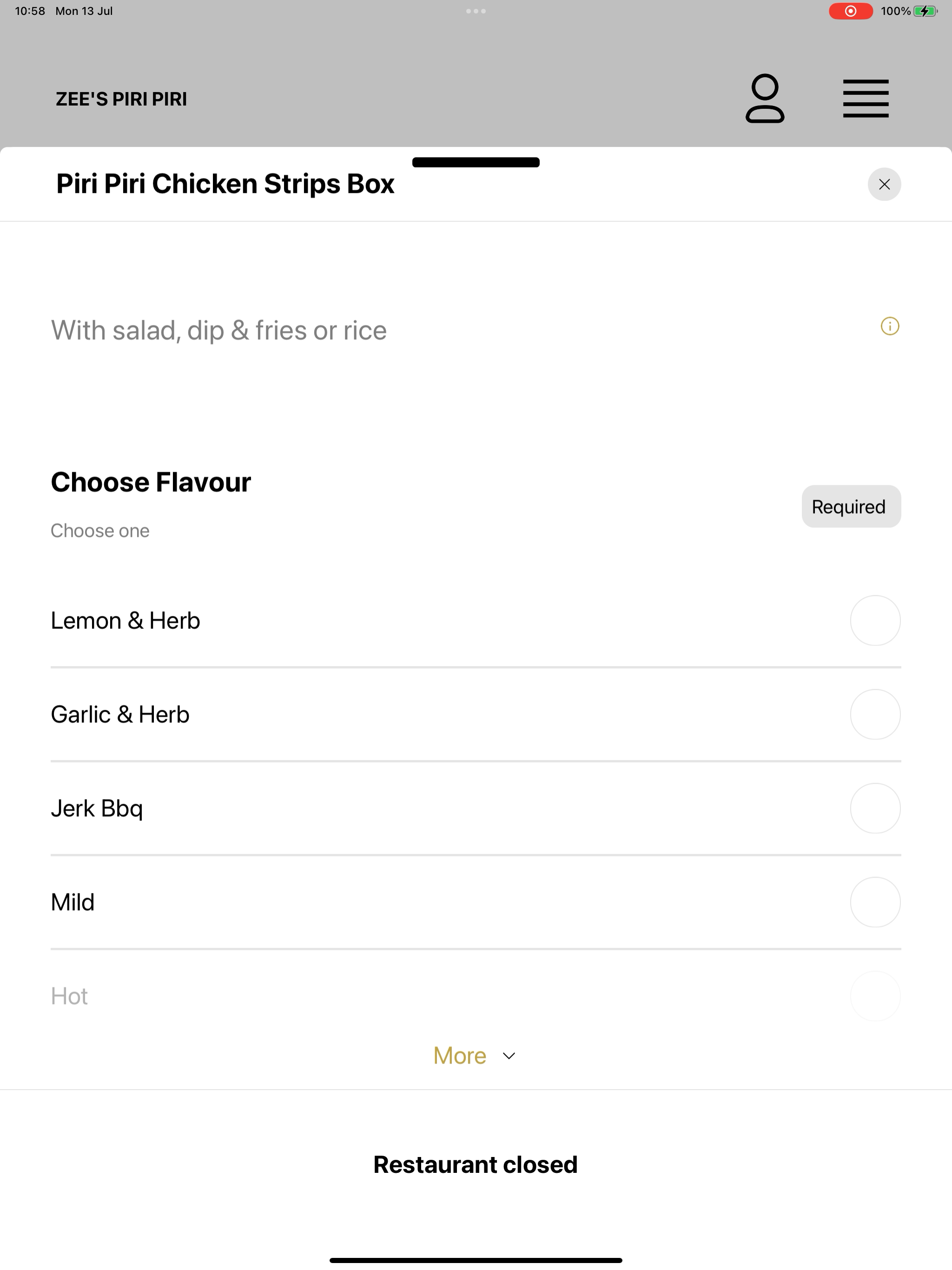 ZEE'S PIRI PIRI screenshot 16