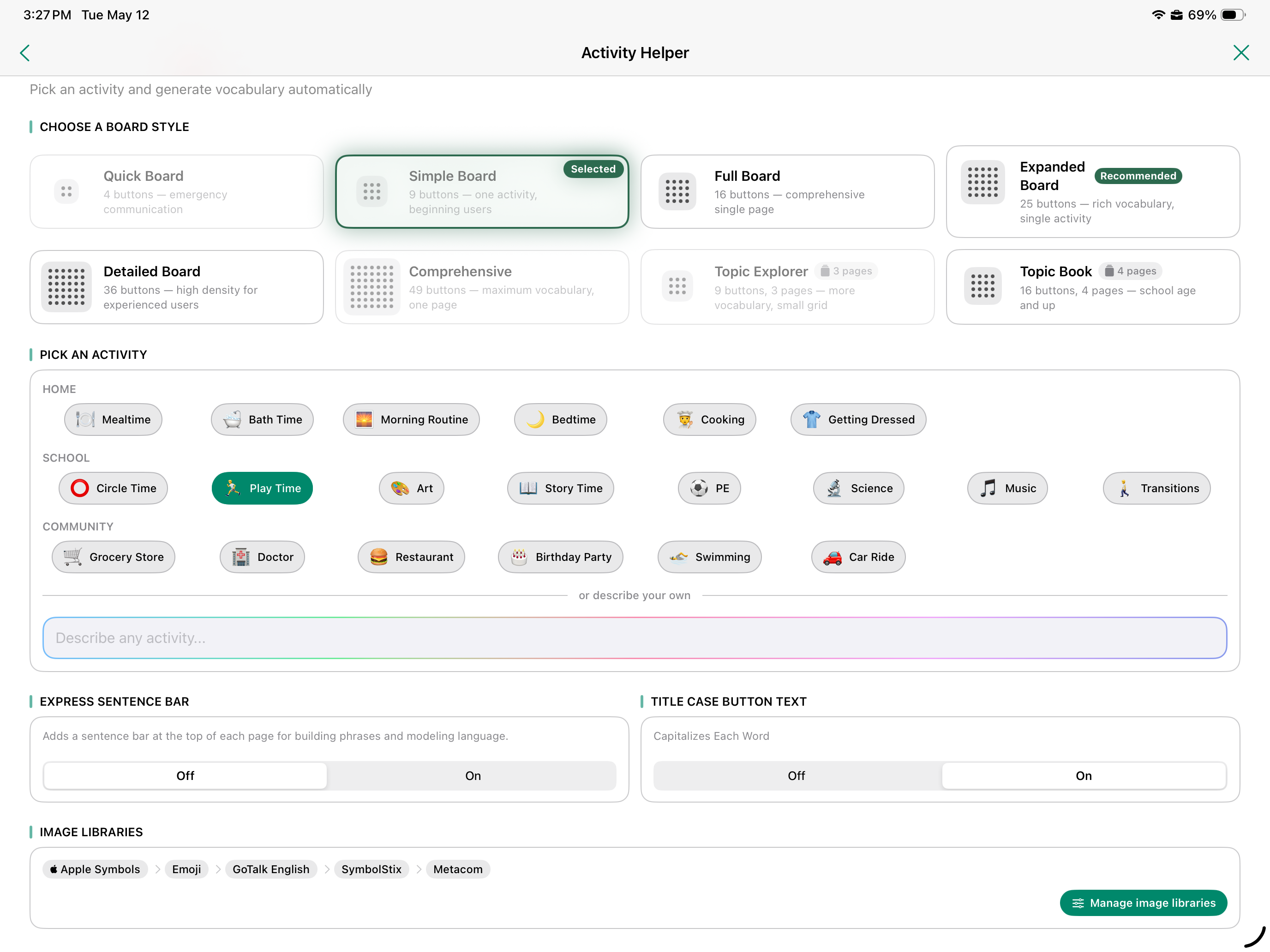 GoTalk® NOW LITE screenshot 11