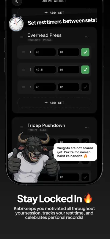 Kabi - Gym Bro screenshot 2 of 10