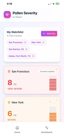 Pollen-Sense Screenshot 1 of 3