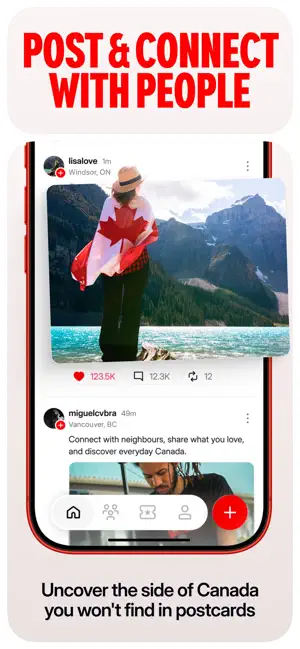 EH! - Canada's Social Network iPhone screenshot 2