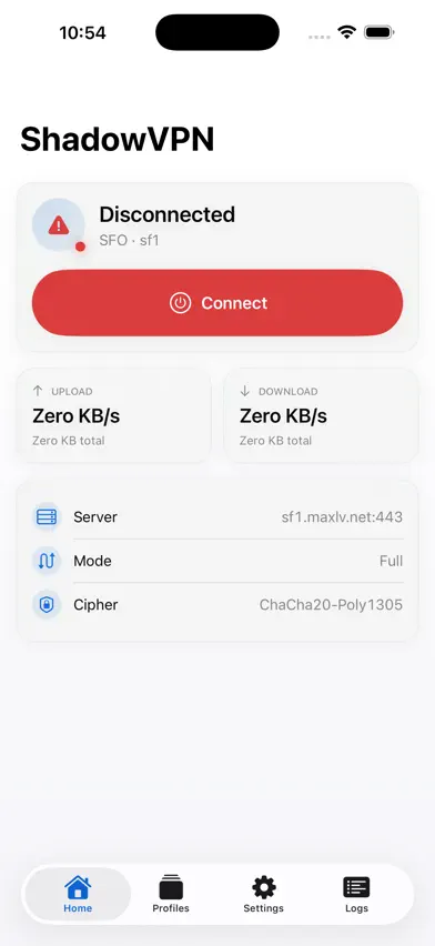 ShadowVPN - Fast Proxy screenshot 1