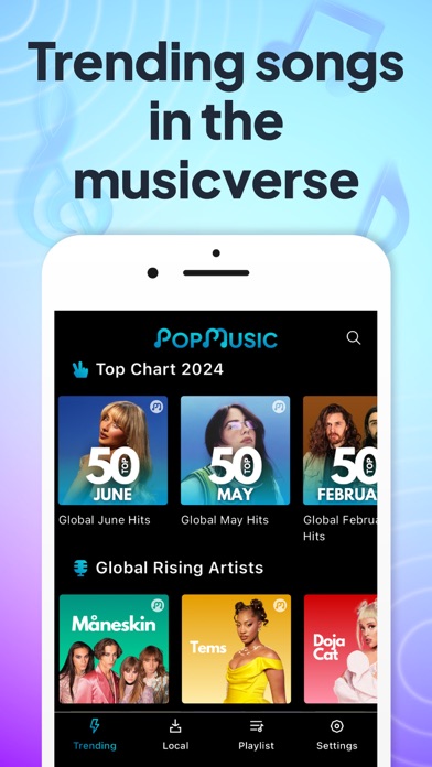 POPMusic: MP3 Player, Offline Screenshot