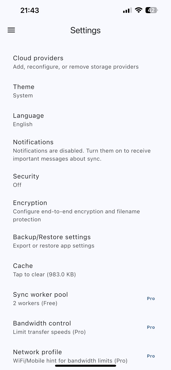 iPhone screenshot