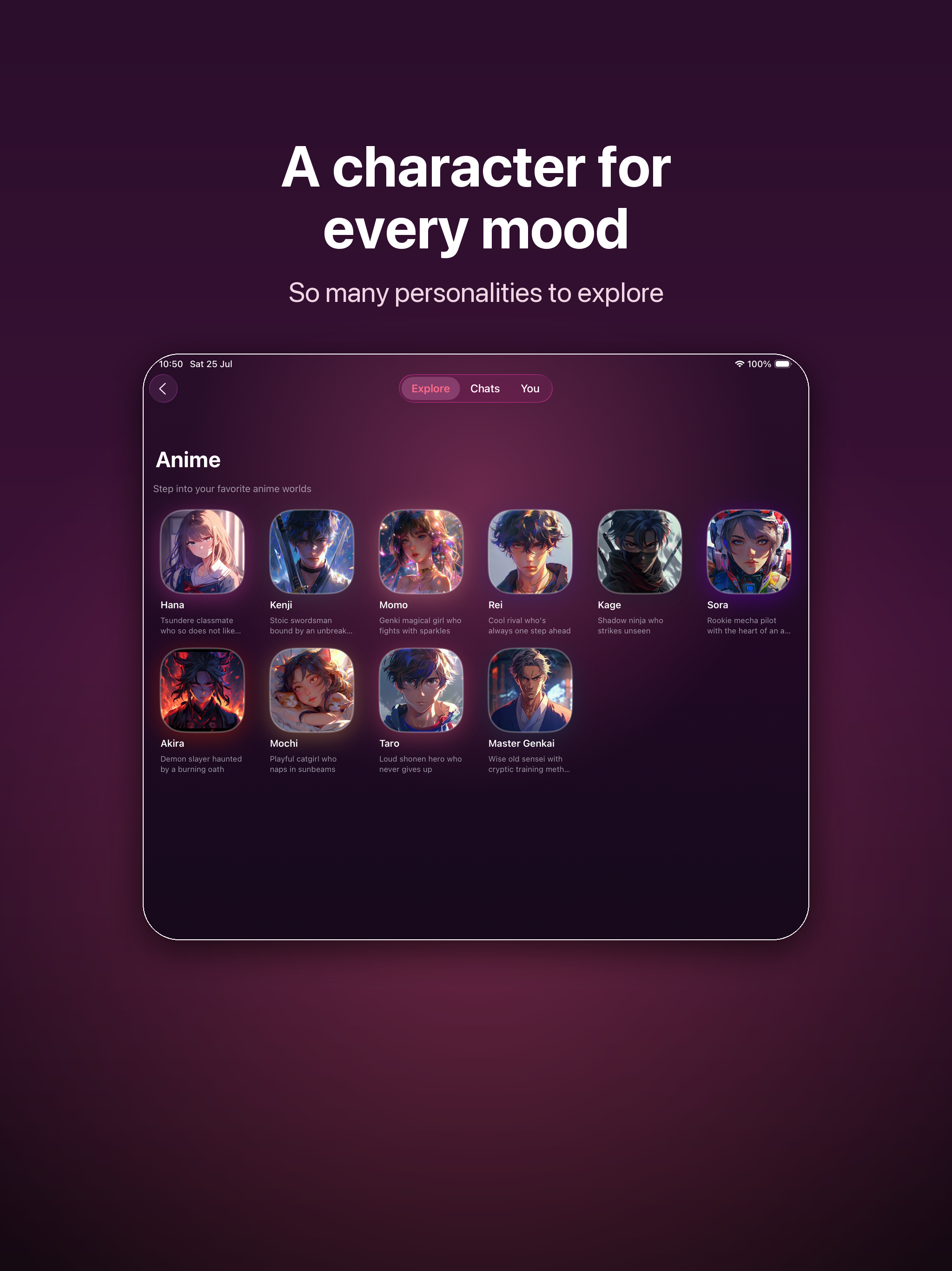Bota: Chat with AI Characters screenshot 10
