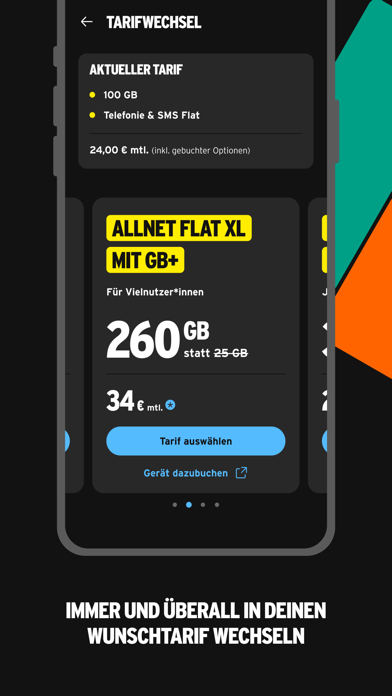 congstar iPhone screenshot 5 - Utilities app