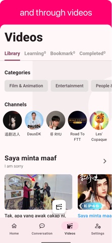 Malay - Listening Speaking Screenshot 3 of 8
