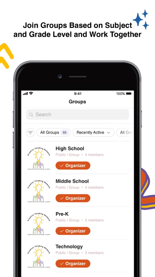#5. Creative Thinking Network (iOS) 由: Curiosity 2 Create Foundation Inc.