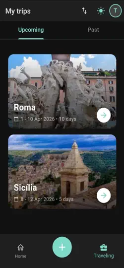 Screenshot von TriplanAI auf dem iPhone 2