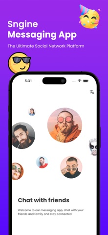 Sngine Messaging Screenshot 1 of 7