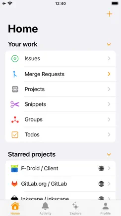 Tanuki for GitLab iPhone image 1