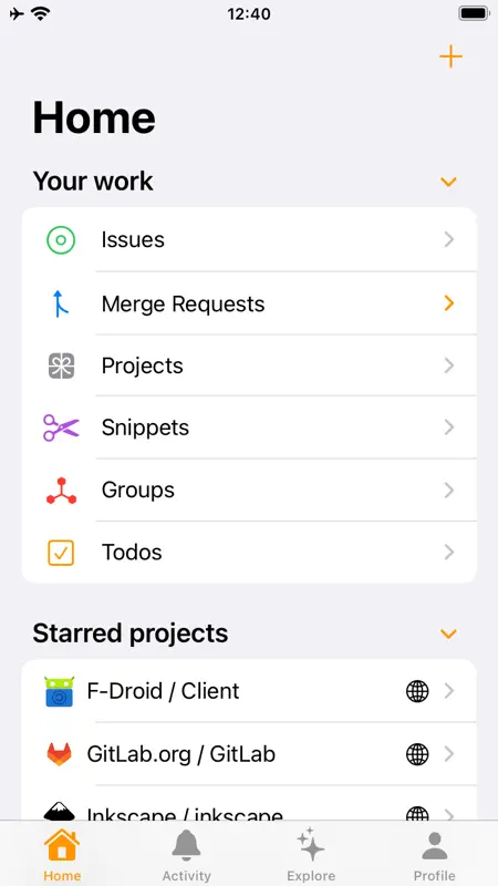 Tanuki for GitLab screenshot 1 of 7