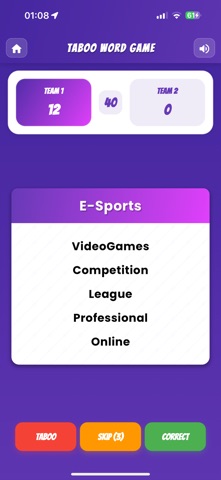 Fobid Word Game: Social Fun screenshot