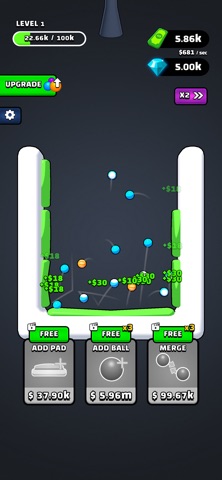 Balls Bounce: Bouncy Ball Game iPhone screenshot