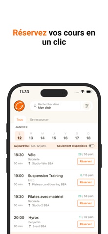 Genae Fitness Club screenshot