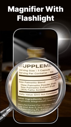Magnifying Glass / Flashlight screenshot 2