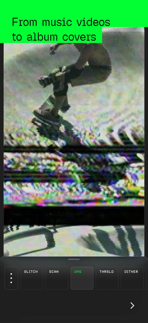 Screenshot #3 pour Glitché Éditeur photo et vidéo