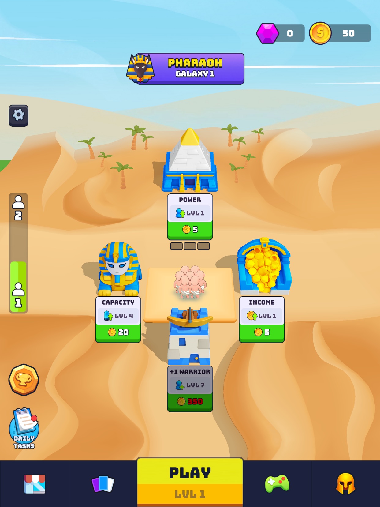 PHARAOH
GALAXY 1
PLAY