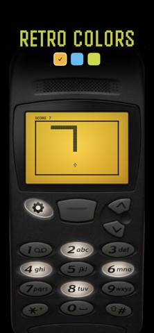 Snake 1: Classic Gameplay iPhone screenshot