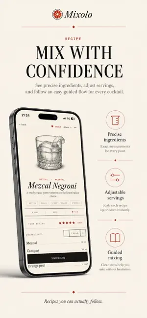 Mixolo: Cocktail Recipes screenshot 2