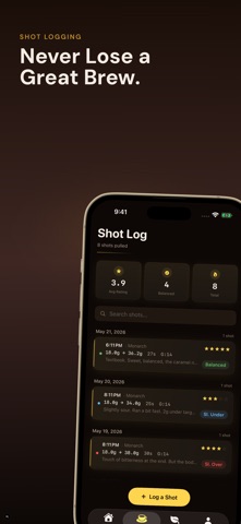 Espresso Shot Tracker - Dial Screenshot 2 of 5