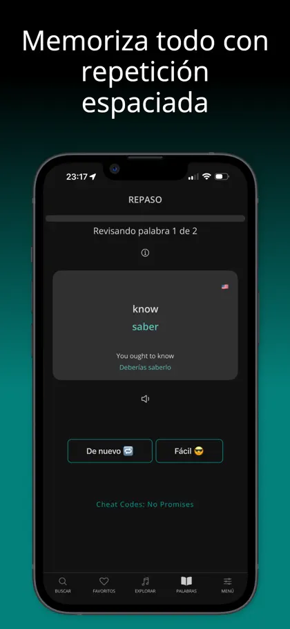 Captura de tela 3 de 6 de LyricFluent: Aprende inglés