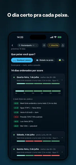 Maré Ao Vivo: Pesca e Previsão screenshot 2