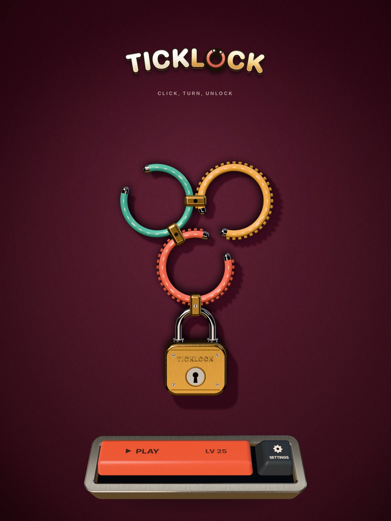 Screenshot 6 of TickLock: Ring Lock Puzzle