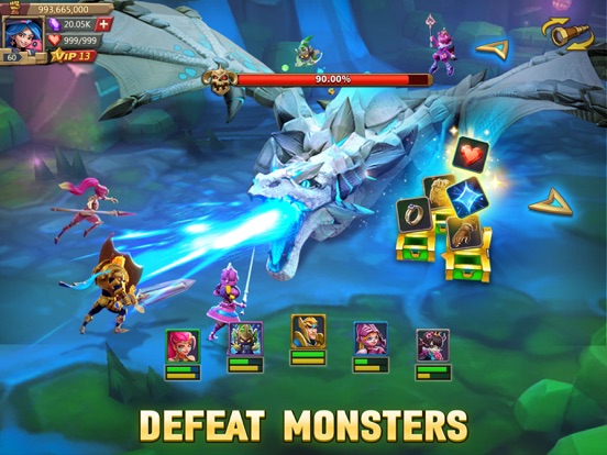 Lords Mobile x Transformers iPad screenshot