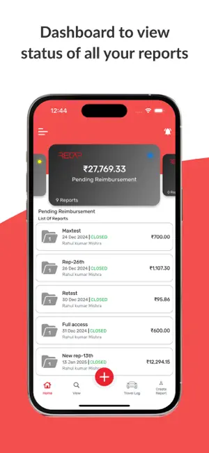 Recap : Expense Management screenshot 2