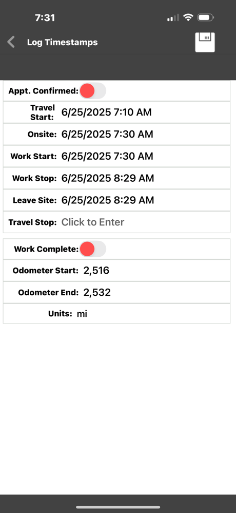 GoServicePro FSC screenshot 6