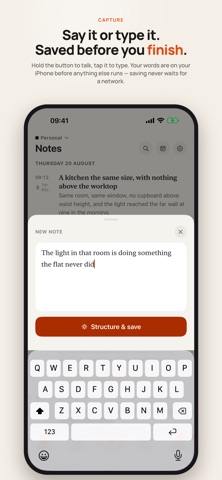 Nave - Threaded Notes iPhone screenshot