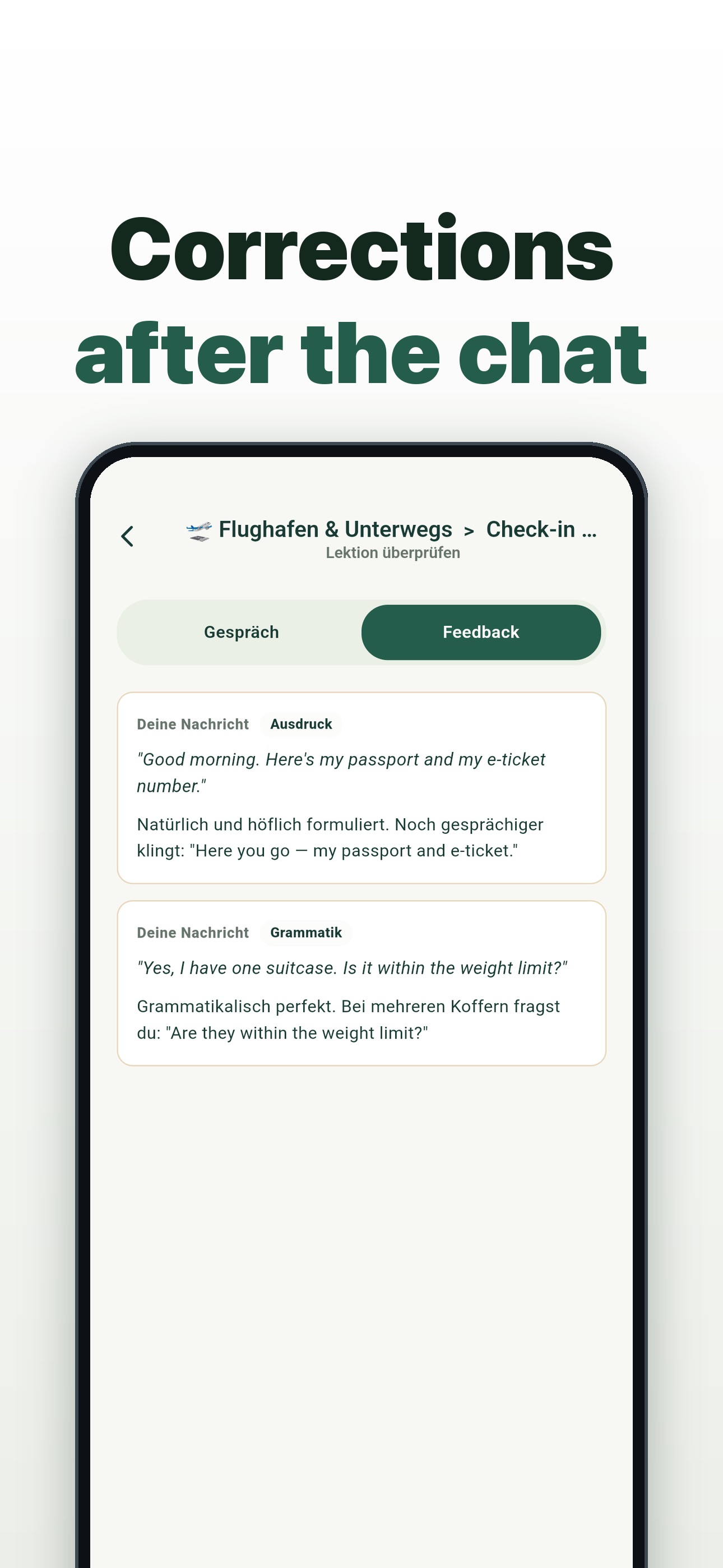 Screenshot 3 of Voyaglish: AI Travel English