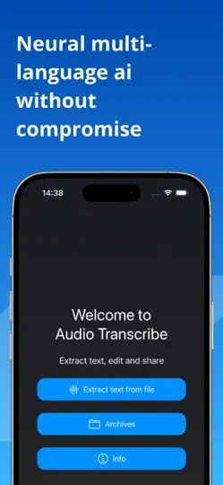 Ses Transkripsiyonu iPhone Ekran Görüntüsü 4