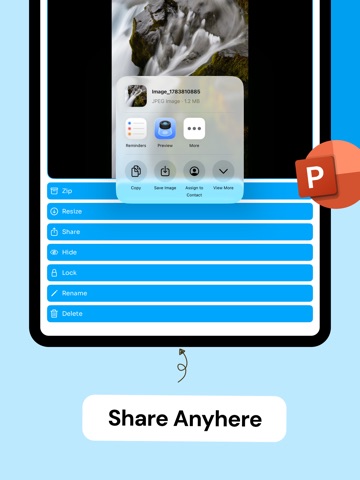 Zip & RAR File Extractor Tool iPad screenshot