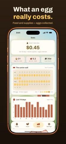 EggBasket: Chicken Egg Tracker Screenshot 3 of 5